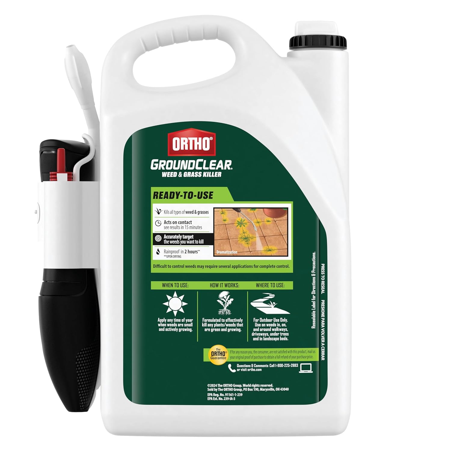 Ortho GroundClear Weed Killer - Hình 4